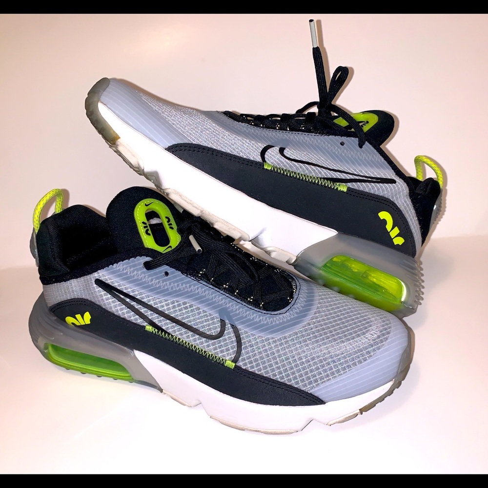 Nike Kids Air Max 2090 (GS) SILVER/YELLOW - 7Y